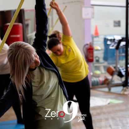 Corso di stretching di gruppo
